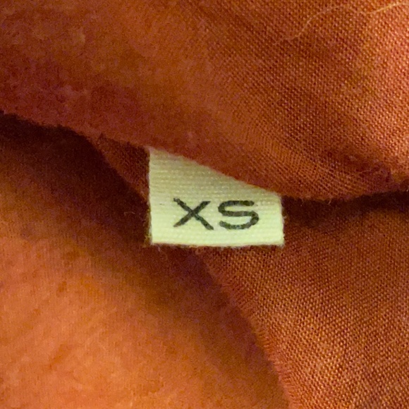 Doen Jane Blouse in XS, Dark Red - Picture 5 of 5